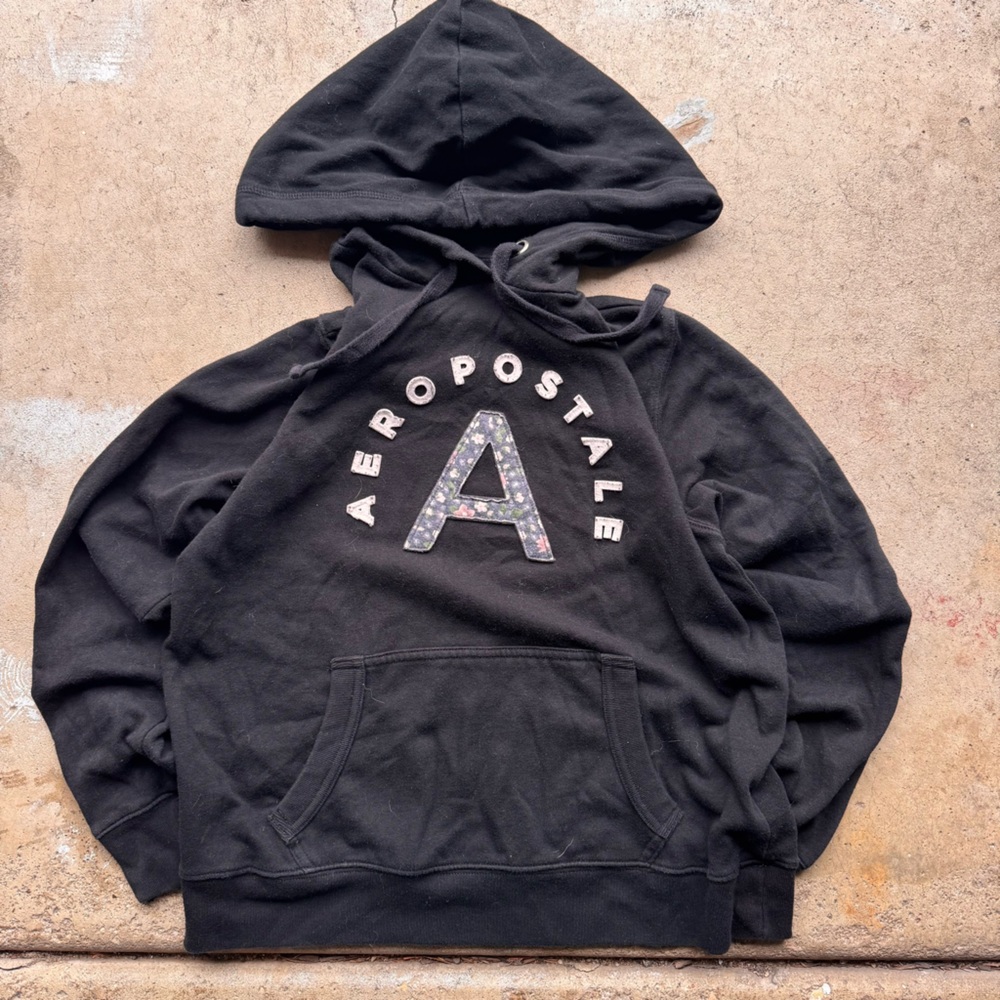 Aeropostale black  Logo Hoodie